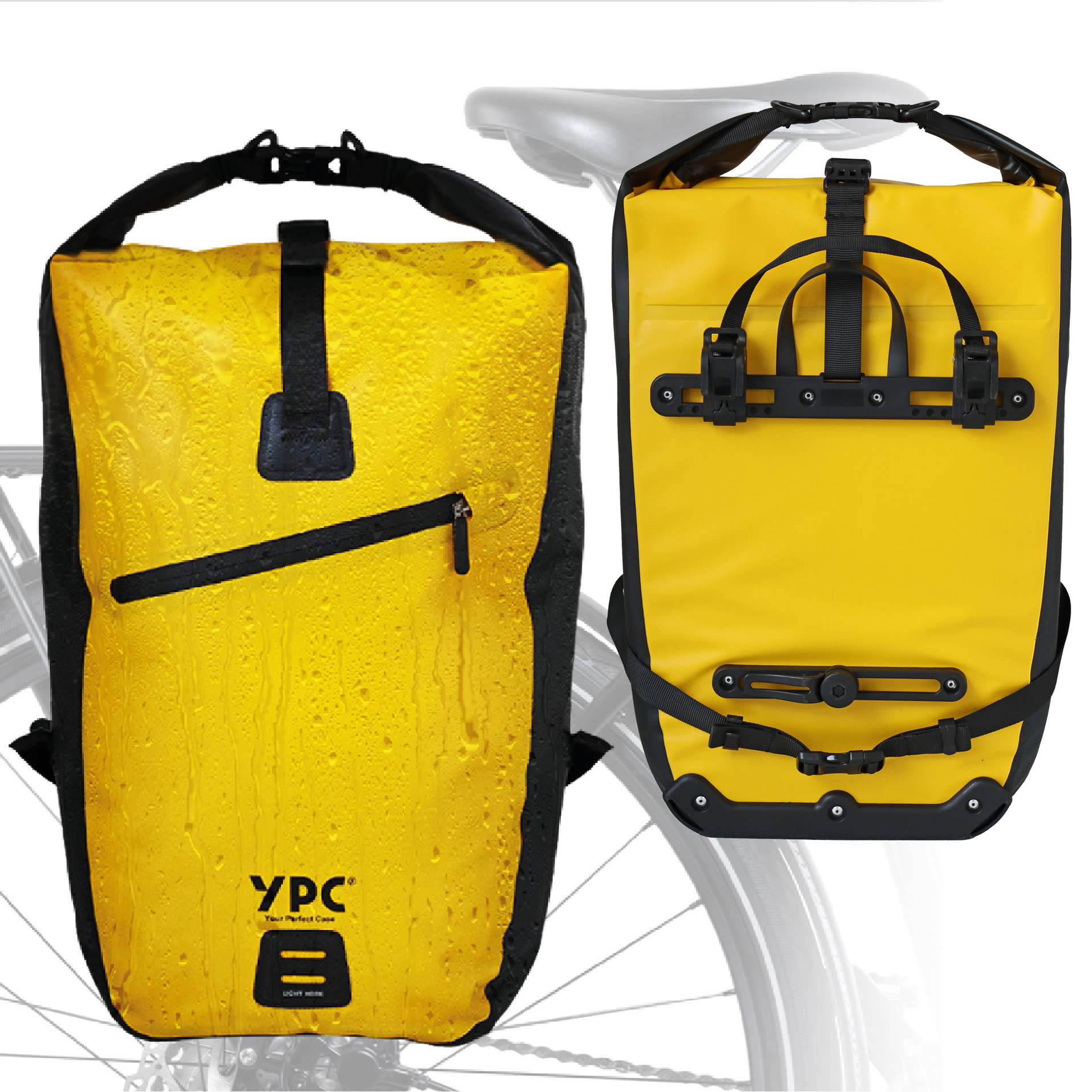 Bicycle pannier bags on sale